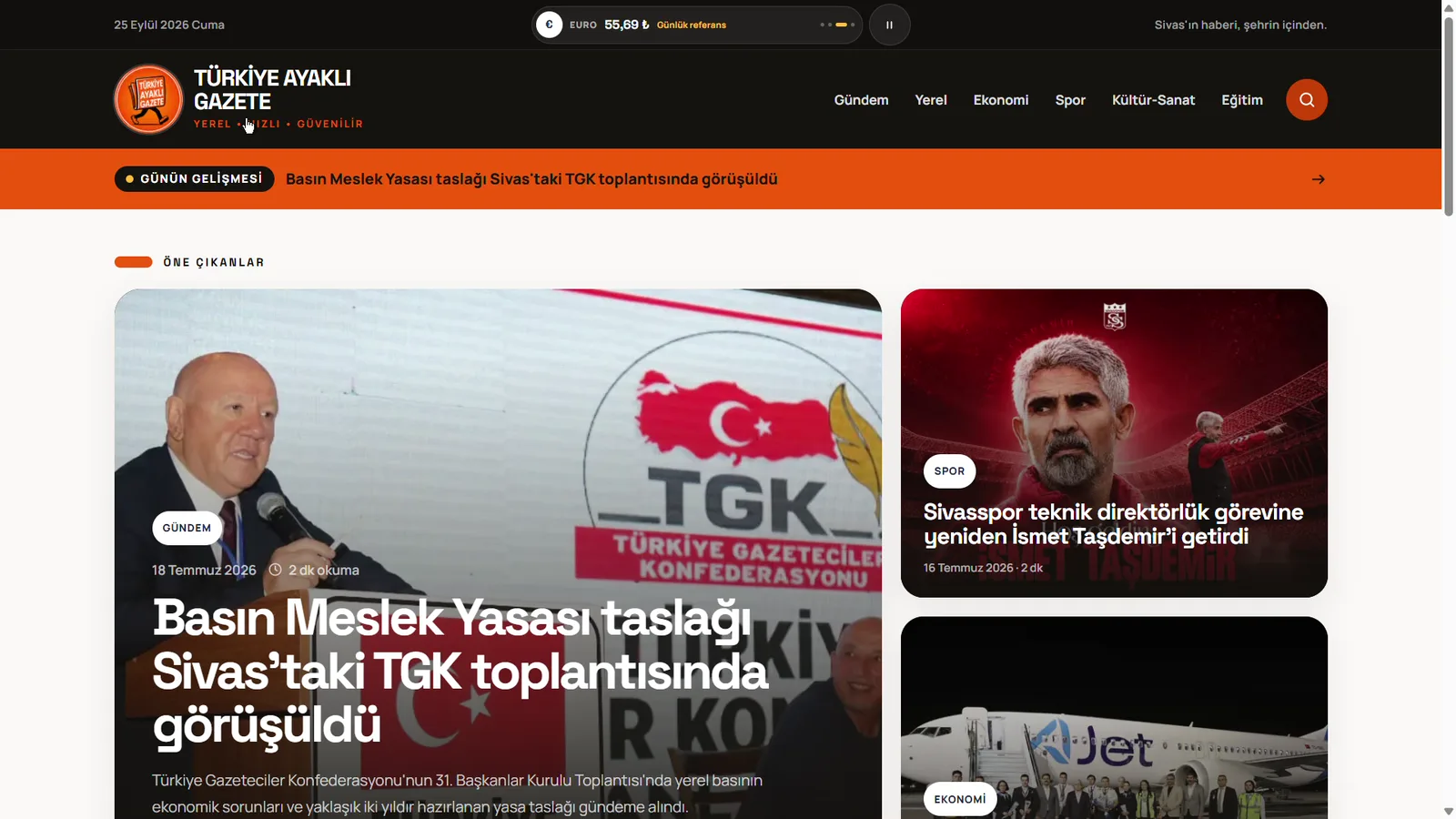 Türkiye Ayaklı Gazete proje görseli